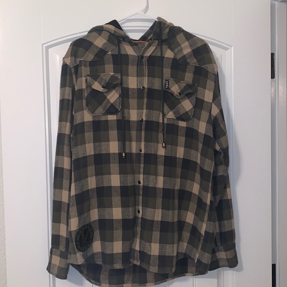 Women’s Harley Davidson Flannel Hoodie